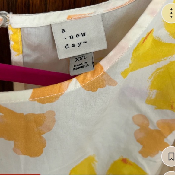 A New Day™ Vibrant Floral Dress - Picture 3 of 4